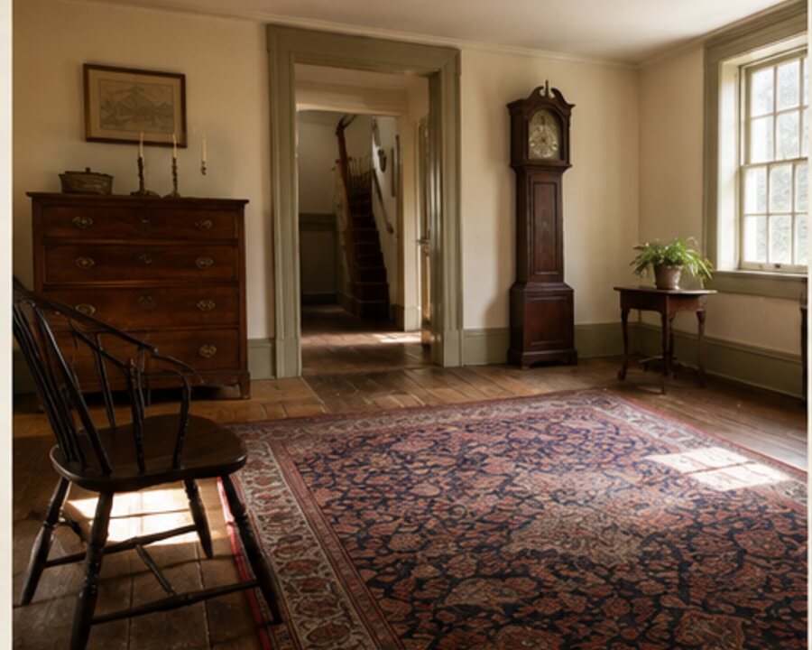 The Original Wood Floor Hiding Under Carpet — editorial reconstruction 1