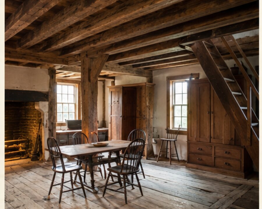 The Roman Numerals Carpenters Hid on Old Timbers — editorial reconstruction 1