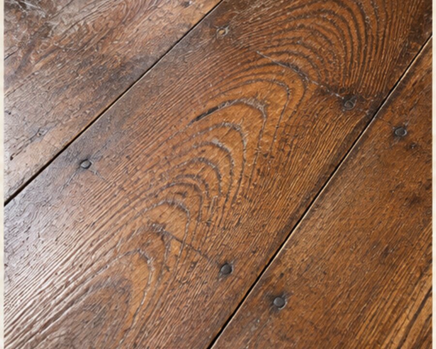 The Original Wood Floor Hiding Under Carpet — editorial reconstruction 2