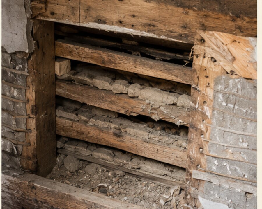 The Roman Numerals Carpenters Hid on Old Timbers — editorial reconstruction 3