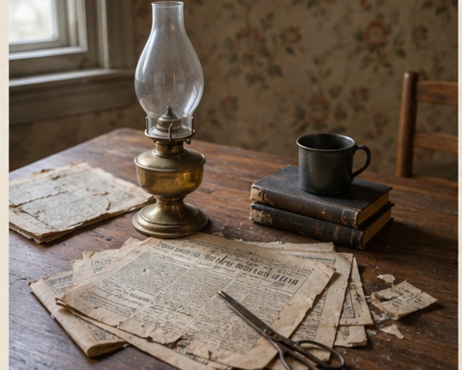 Why Builders Left Newspapers Inside Old Walls — editorial reconstruction 4